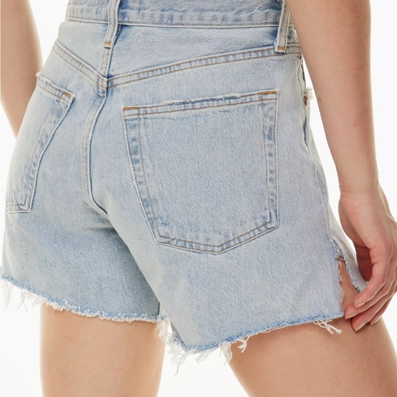 Agolde Parker Long Shorts - Picture 2 of 4